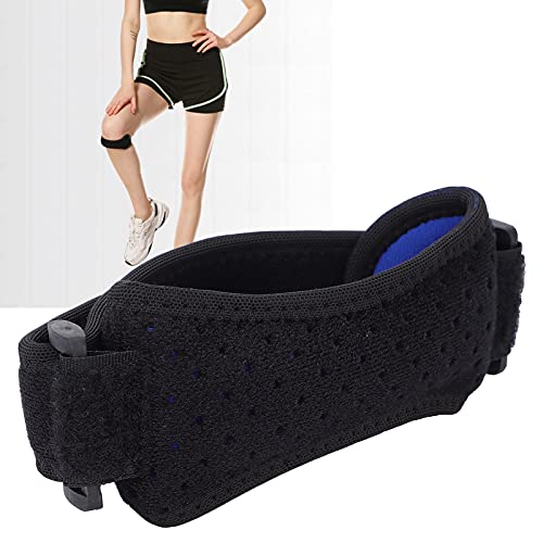 Soporte para Rodillera, Ajustable para Reducir el Dolor de Rodilla, Correa de Soporte para el Tendón Rotuliano para Ejercicio, Gimnasio, Correr, Andar en Bicicleta