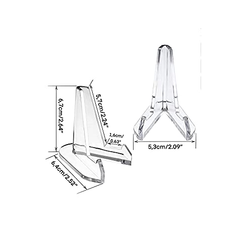 Soporte para tarjetas de colección, soporte acrílico para monedas, tarjetas, teléfono móvil, soporte
