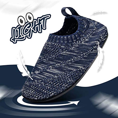 Sosenfer Zapatillas de Estar por casa Kids Slipper Calcetines Zapatos Antideslizantes de Punto para niños y niñas Pantuflas Infantiles Unisex-SHLANHUI-22