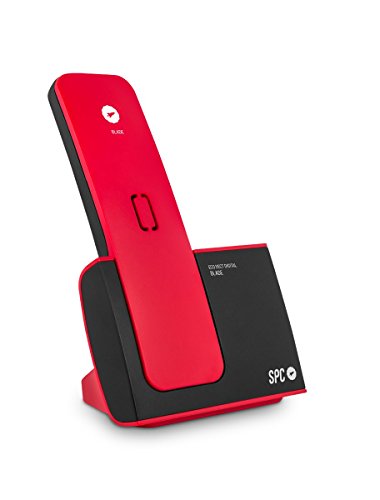 SPC Telecom Tel317290R - Teléfono Inalámbrico, Dect SPC Telecom Blade 7290, Rojo