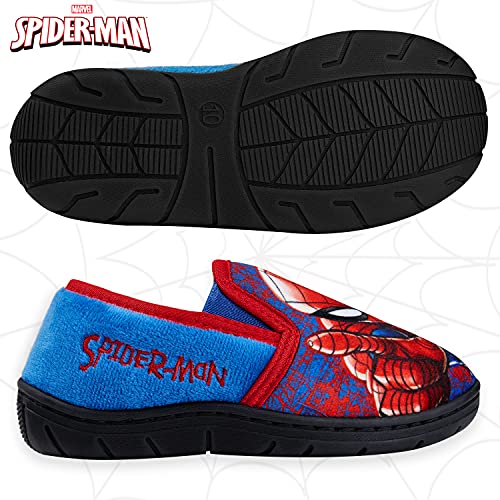 Spiderman Zapatillas Casa Niño, Zapatillas Niño con Suela Antideslizante, Merchandising Oficial Regalos para Niños (Rojo, 28 EU, numeric_28)