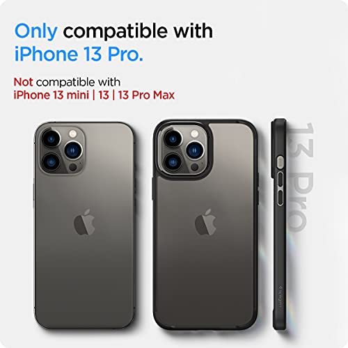 Spigen Funda Ultra Hybrid Compatible con iPhone 13 Pro - Negro Mate