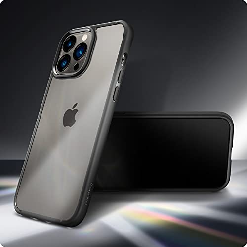 Spigen Funda Ultra Hybrid Compatible con iPhone 13 Pro - Negro Mate