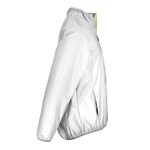 Spiro - Chaqueta Deportiva - Cuello Mao - Opaco - para Mujer Neon White, XXS