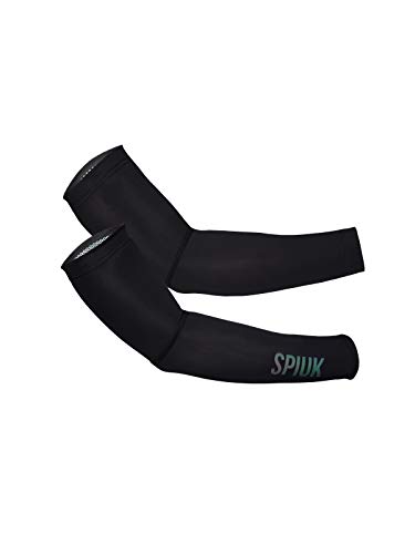 Spiuk Manguitos XP Unisex Negro T. XS/S Lycra Verano, Adultos