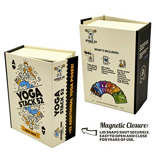 Stack 52 Yoga tarjetas de ejercicio