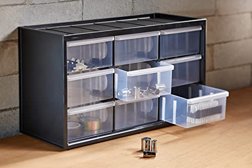 STANLEY 1-93-978 Caja de Almacenamiento para Piezas Pequeñas con 9 Cajones