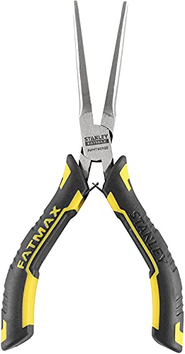 Stanley - FatMax FMHT0-80520 Mini-alicate Boca Extra-Larga FATMAX, Nero/Giallo