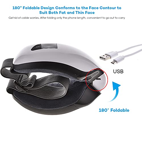 starter Masajeador de Ojos eléctrico - Máquina del Massager del Ojo 4s con La Vibración De La Música De La Presión De Aire De Calefacción Bluetooth