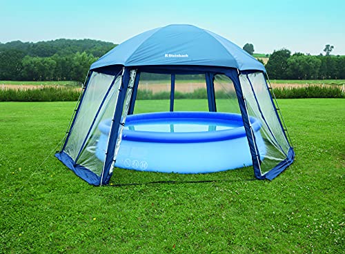 Steinbach 36425 - El Techo, Piscina de Mega para Piscinas elevadas, Azul, 600 x 520 x 280 cm