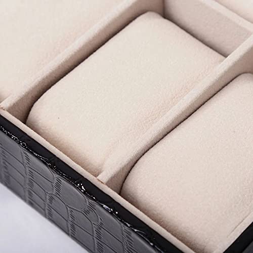 Storage Box Maleta negra Reloj de reloj Mostrar caja de almacenamiento Reloj de almacenamiento Caja de almacenamiento Reloj de reloj Reloj de reloj Reloj Reloj Caja de reloj