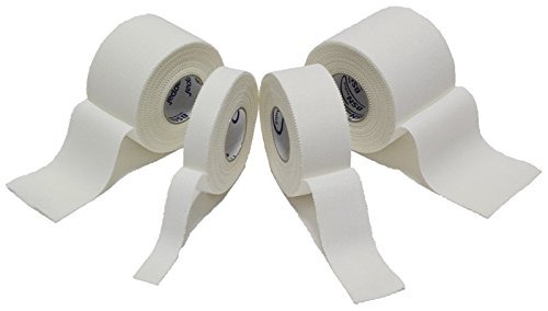 Strappal - Cinta para vendaje deportivo (adhesiva, hipoalergénica, viscosa con adhesivo de óxido de zinc) Talla:1.25cm x 10m