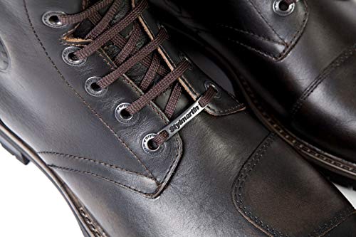 Stylmartin Cafe Racer Rocket Botas para moto, color marrón, talla 40