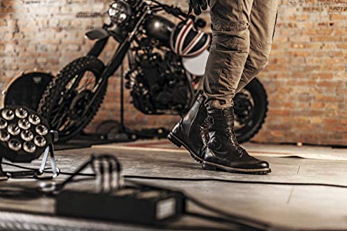 Stylmartin Cafe Racer Rocket Botas para moto, color marrón, talla 40