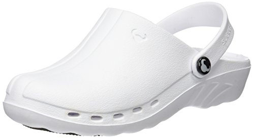 Suecos Oden, Zuecos de Trabajo, Unisex, Adulto, Blanco (White), 39 EU