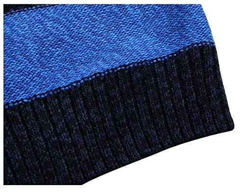 Suéter de punto de los Hombres Cardigans Collar de Invierno Suéter de Lana Cardigans Masculino Suéteres Capa de los Hombres Ropa