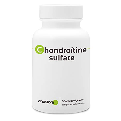SULFATO DE CONDROITINA * 400 mg / 60 cápsulas * Articulaciones (dolor de articulaciones, inflamación) * Garantía de satisfacción o reembolso * Fabricado en Francia