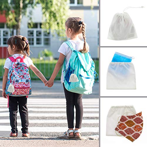 Sumex Pack de dos bolsas para guardar la mascarilla, ideal tanto para adultos como para el colegio, fabricadas en España (TXT1002)
