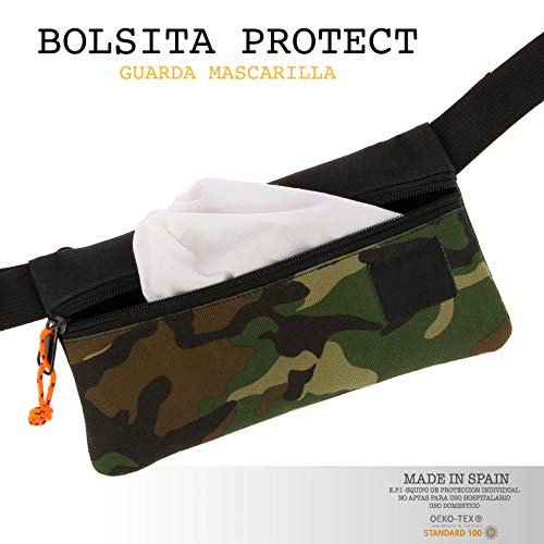 Sumex Pack de dos bolsas para guardar la mascarilla, ideal tanto para adultos como para el colegio, fabricadas en España (TXT1002)