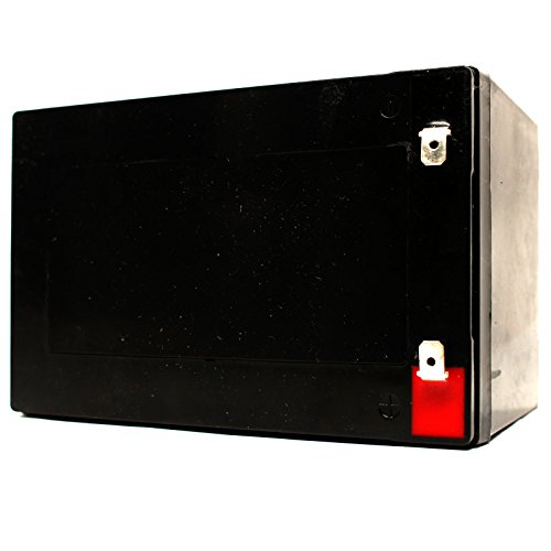 Sunrise Medical Guardian Trek 3 - Batería de repuesto para UB12120 (12 V, 12 Ah, 12000 mAh, terminal F1, AGM, SLA) (incluye 4 adaptadores de terminal F1 a F2)
