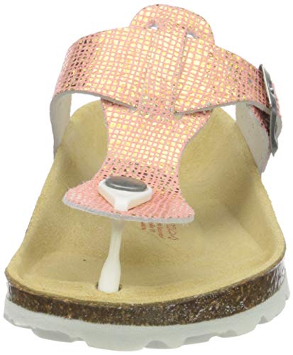Superfit Sandalias con Plantilla, Pantuflas Hombre, Rojo (Naranja 65), 41 EU