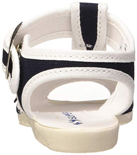 Superga 1200-cotj, Sandalias de Talón Abierto Unisex niños, Azul (Navy 940), 24 EU