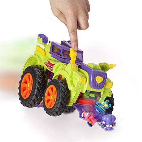 SUPERTHINGS RIVALS OF KABOOM Villian Truck Especial SuperZings-Playset Camión Villano (PSZSP112IN30) con Vehículo y 2 Figuras Coleccionables, color surtido, Talla Única (Magic Box Toys PSZSD112IN30)