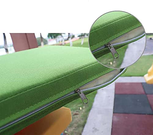 SWD TWTH Cojines de asiento para silla de exterior, 45 x 45 cm, tela impermeable, 50 x 50 cm, almohadillas para silla de comedor para jardín, patio, hogar (35 x 35 x 8 cm, gris oscuro)