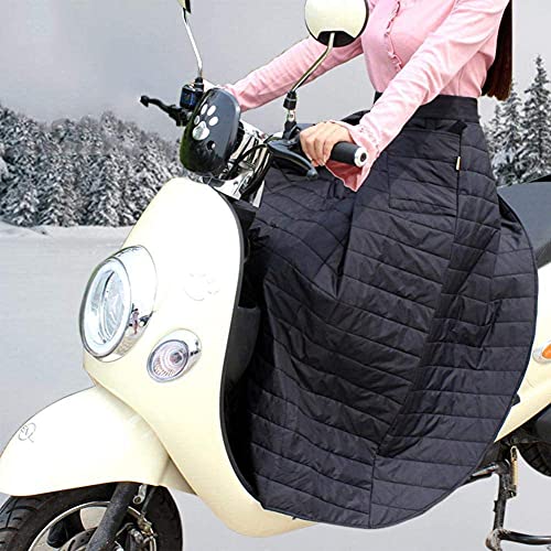 SXLCKJ Fundas para piernas de Moto de Invierno, Funda Universal para Silla de Ruedas con Forro Polar con Bolsillo Interior y Easy, Leg (Asiento Elevador eléctrico)