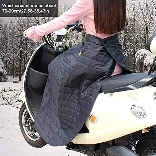 SXLCKJ Fundas para piernas de Moto de Invierno, Funda Universal para Silla de Ruedas con Forro Polar con Bolsillo Interior y Easy, Leg (Asiento Elevador eléctrico)