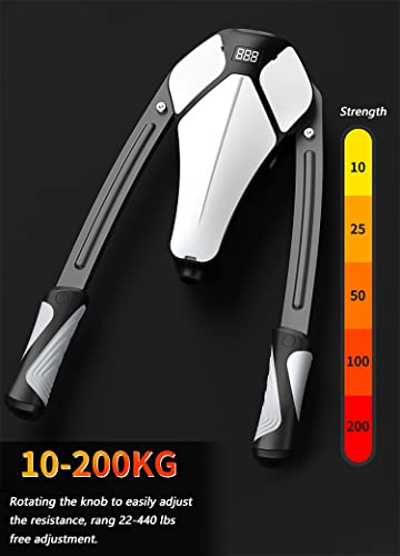 SYJH Equipos De Entrenamiento del Hombro, Ajustable 22-440lbs Hidráulicas, Twister para Desarrollar Tríceps, Bíceps, Pecho Superior Y Los Músculos del Hombro, Brazo Desintegrador Musculacion En Casa