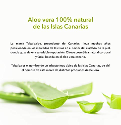 TABAIBA Body Milk Aloe Vera, Crema hidratante de Aloe Vera, 250 ml