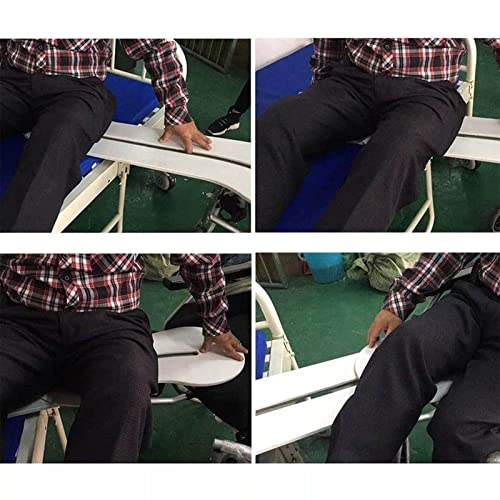 Tabla de transferencia, tabla de transferencia giratoria para silla de ruedas, ayuda de transferencia para personas mayores o discapacitadas, tabla de transferencia deslizante de plástico ABS