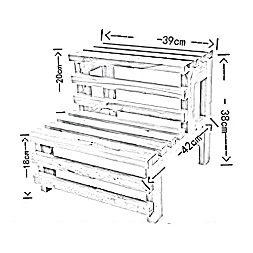 Taburetes con escalones Bancos de zapatos Bañeras de madera Taburetes con escalones Taburetes de madera Estante de almacenamiento Estante de flores Estantes de carga Bancos de almacenamiento p