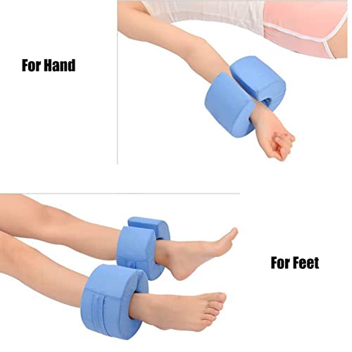 Taloneras Antiescaras Almohadilla De Apoyo, Cojín Elevador de pies Antiescaras, Almohada Para Piernas, para El Reposapiernas Aliviar La Almohada del Tobillo