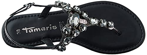 Tamaris 1-1-28165-36, Sandalia Mujer, Gris Peltre, 38 EU