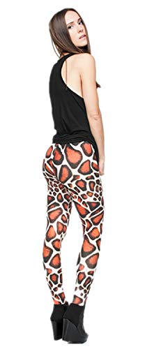Tamskyt - Mallas ajustadas para mujer, con estampado digital de unicornio para entrenar Jirafa para bebé. Talla única