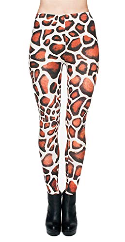 Tamskyt - Mallas ajustadas para mujer, con estampado digital de unicornio para entrenar Jirafa para bebé. Talla única