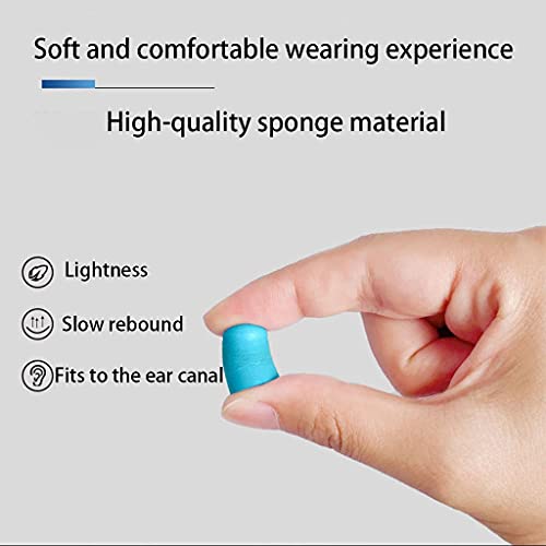 Tapones para los oidos Earplugs Anti-ruido, aislamiento de súper sonido, reducción de ruido profesional promedio 36dB, especial para dormir, silencio de estudiantes, ronquidos anti-slap, caja de almac