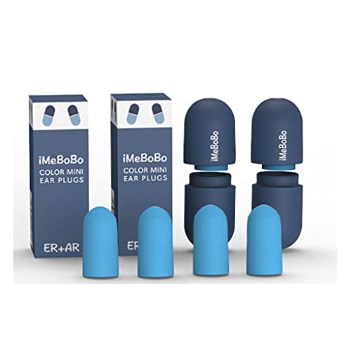 Tapones para los oidos Earplugs Anti-ruido, aislamiento de súper sonido, reducción de ruido profesional promedio 36dB, especial para dormir, silencio de estudiantes, ronquidos anti-slap, caja de almac