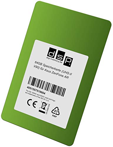 Tarjeta de Memoria de 64 GB (UHS-II V90) para ASUS ZenFone AR