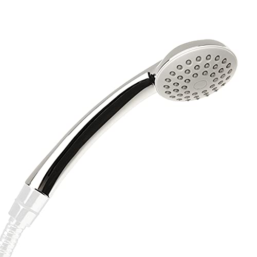 TATAY Alcachofa Ducha Pacific, 6,5 cm de Diámetro, de ABS, 1 posición, Sistema de Ahorro de Agua y Antical, Fácil Limpieza, Cromado