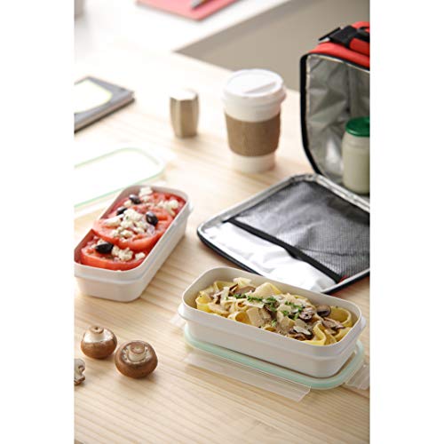 Tatay Fiambrera de Alimentos, Hermética, 0.75L de Capacidad, Tapa de Clip, Libre de BPA, Apto Microondas y Lavavajillas, Color Verde - Opaco. Medidas: 21.2 x 10.4 x 5.9 cm