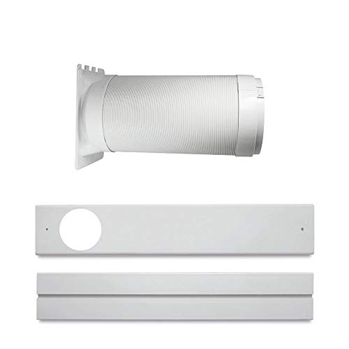 Taurus AC 3100 KT Acondicionado portátil 3 en 1, con Ruedas, 2250 FG, Aire 320 m3/h, deshumidificador 31 L/24 h, Habitaciones hasta 22 m2, Kit Ventana, Blanco, Sin Calor