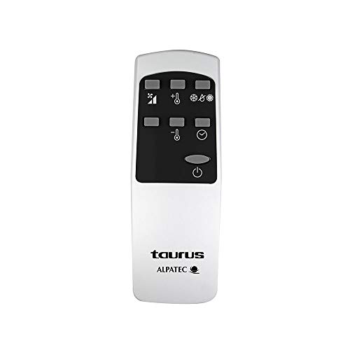 Taurus AC 3100 KT Acondicionado portátil 3 en 1, con Ruedas, 2250 FG, Aire 320 m3/h, deshumidificador 31 L/24 h, Habitaciones hasta 22 m2, Kit Ventana, Blanco, Sin Calor