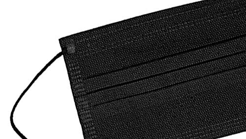 TBOC Mascarilla Higiénica Niños No Reutilizable - [Pack 30 Unidades] 3 Capas [Color Negro]