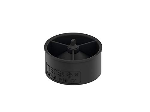 Tece 660015 drainline - Bloqueo antiolores (altura: 2,4 cm, ultraplano, antiolores y antiparásitos), color negro