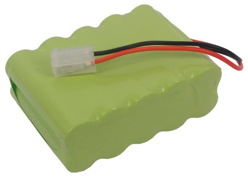 TECHTEK batería Compatible con [Cardiette] Cardioline ECG Recorder AR1200, Cardioline ECG Recorder AR1200 View FC1400, Cardioline ECG Recorder AR1200ADV, para [CardioRapid] K360 sustituye 110176, FBA