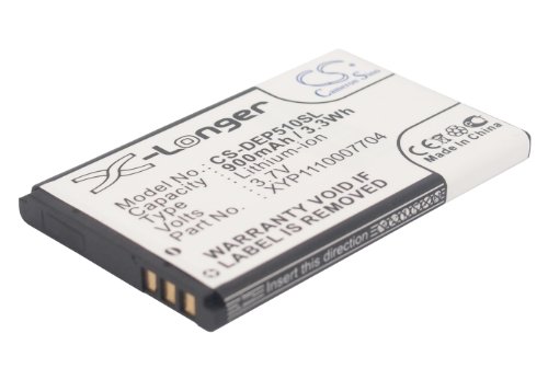 TECHTEK batería Compatible con [Doro] 5030, 5031, 507S, 508, 509, 530X, 5516, 5517, 6021, 6030, 6031, 6041, 6050, 6051, 6120, 6121, 6171, 6520, 6521, 6525, 6526, 6530, 6531, 6620, 6621, 6828, Pho FBA