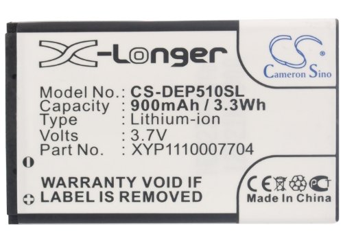 TECHTEK batería Compatible con [Doro] 5030, 5031, 507S, 508, 509, 530X, 5516, 5517, 6021, 6030, 6031, 6041, 6050, 6051, 6120, 6121, 6171, 6520, 6521, 6525, 6526, 6530, 6531, 6620, 6621, 6828, Pho FBA
